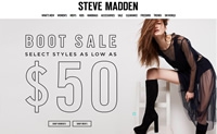 Steve Madden美国官网：美国鞋类品牌