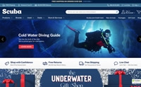 美国水肺潜水、浮潜和水下装备商店：Scuba.com