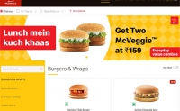 麦当劳印度网上订餐：McDelivery