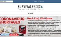 美国最大的在线生存商店：Survival Frog