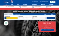 英国在线购买轮胎、预订汽车、汽车维修和装配网站：Protyre