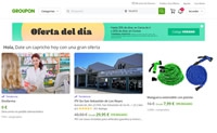 Groupon西班牙官方网站：在线优惠券和交易，节省高达70％