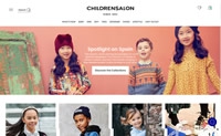 世界上最大的设计师童装在线商店：Childrensalon