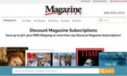 美国折扣杂志订阅网站：MagazineLine