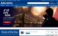 美国知名的摄影器材销售网站：Adorama