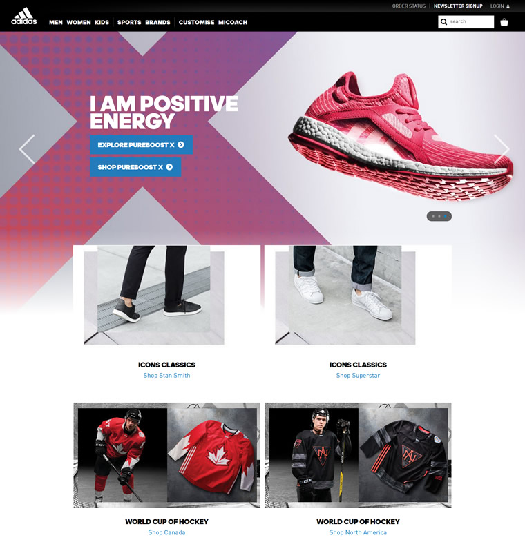 阿迪达斯Adidas加拿大官网