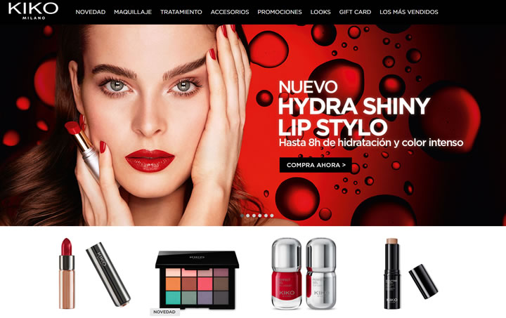 KIKO MILANO西班牙官网带你探索领先化妆品品牌
