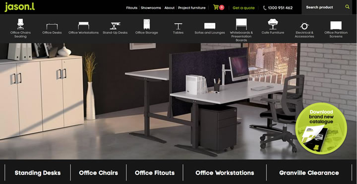 JasonL Office Furniture：澳大利亚办公室装修官网