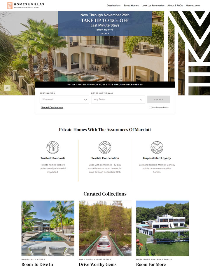 Homes & Villas by Marriott International官网