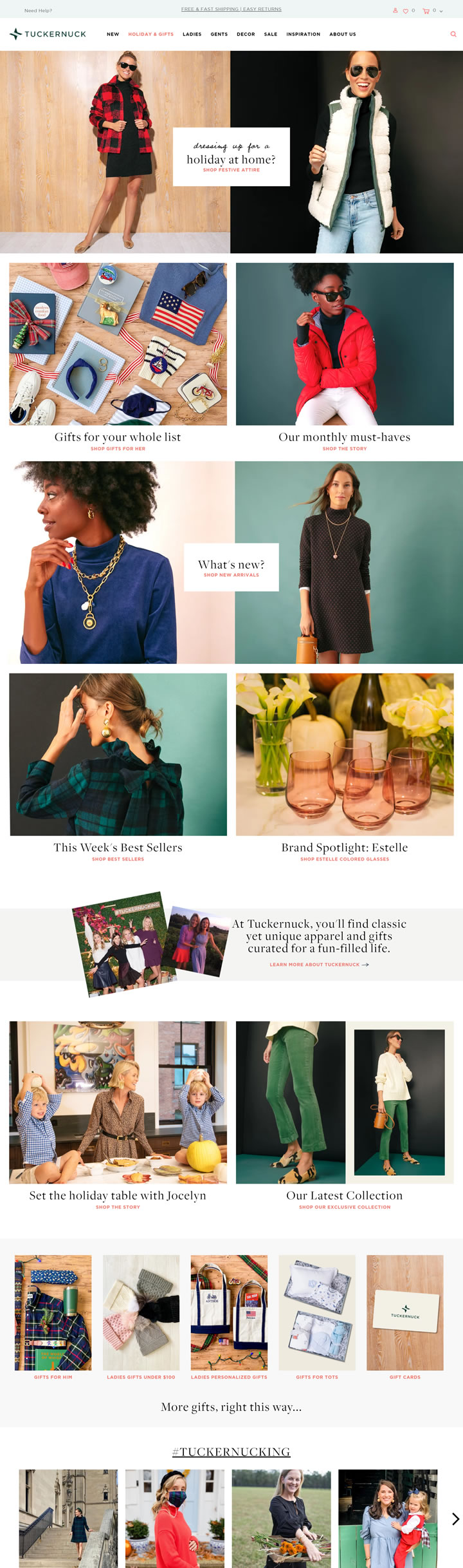 美式经典风尚：Tuckernuck官网，美国品质服装、鞋子和配饰
