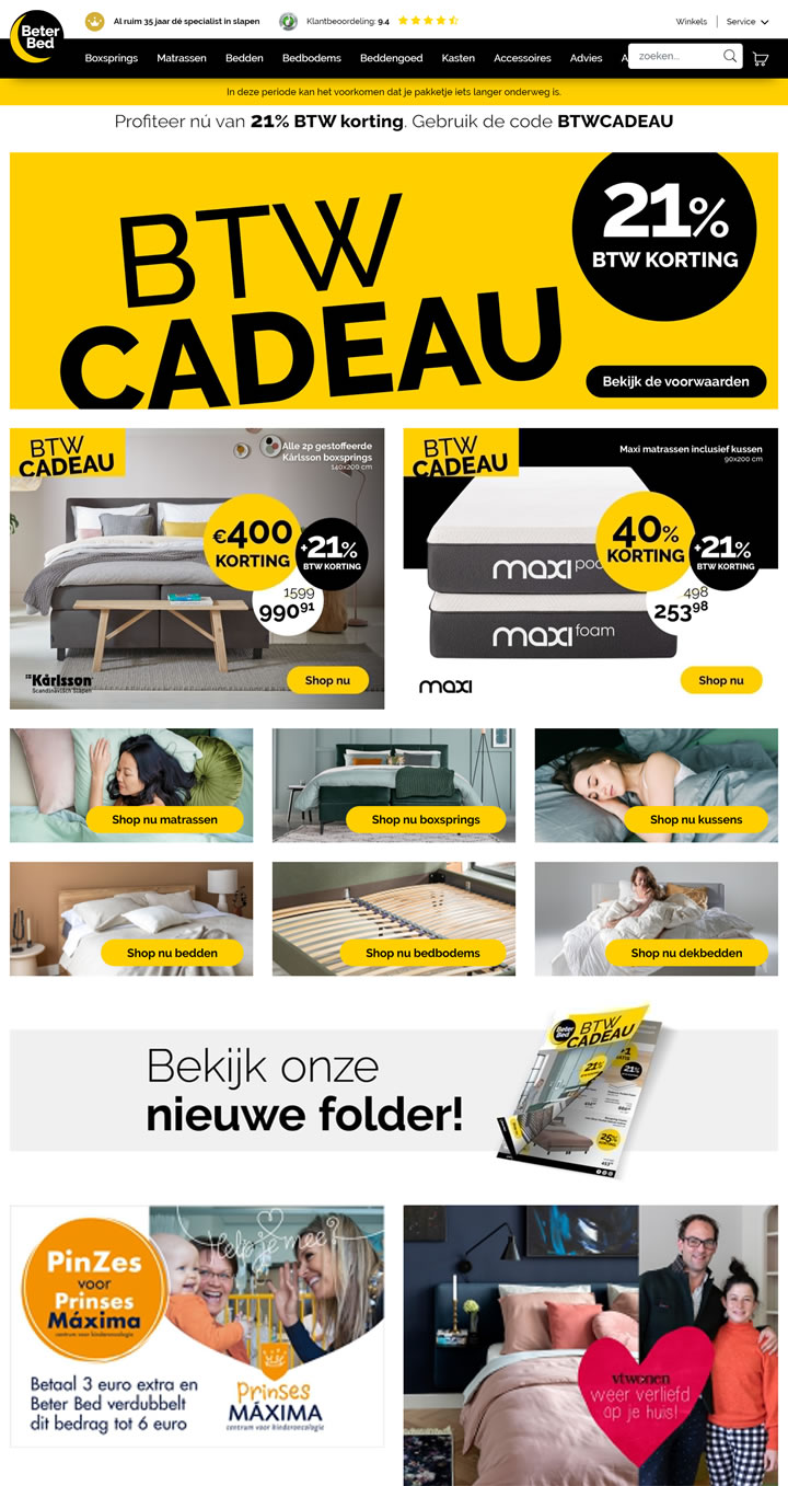 追求优质睡眠，选择荷兰睡眠专家Beter Bed！