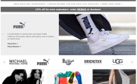 英国一家专门出售品牌鞋子的网站：Allsole