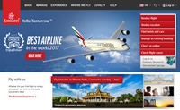 阿联酋航空官方网站：Emirates