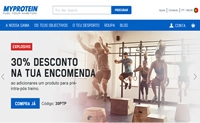 Myprotein葡萄牙官方网站：英国优质运动营养品牌