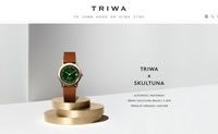 购买瑞典当代设计的腕表和太阳眼镜：TRIWA
