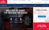 美国汽配连锁巨头Pep Boys官网：轮胎更换、汽车维修服务和汽车零部件
