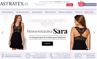 波兰品牌内衣及泳装网上商店：Astratex.pl