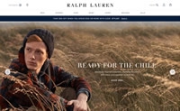 Ralph Lauren拉夫・劳伦美国官网：带有浓郁美国气息的高品味时装品牌