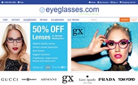 美国在线眼镜商城：Eyeglasses.com