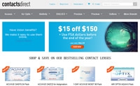 美国隐形眼镜销售网站：ContactsDirect