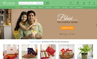 印度最大的网上花店：Ferns N Petals（鲜花、礼品和蛋糕）