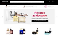 波兰香水和化妆品购物网站：Notino.pl