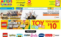 澳大利亚网上玩具商店：Mr Toys Toyworld
