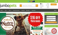 澳大利亚宠物食品和药物在线：Jumbo Pets