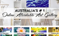 澳大利亚最大的网上油画销售画廊：Direct Art Australia