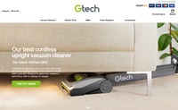 Gtech官方网站：地毯清洁器、吸尘器及园艺设备