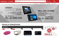 印度尼西亚电子产品购物网站：Kliknklik