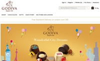 Godiva巧克力英国官网：比利时歌帝梵巧克力