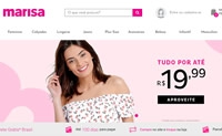巴西服装和鞋子购物网站：Marisa