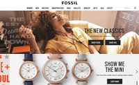 Fossil美国官网：化石手表、手袋、首饰及配饰