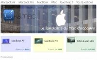 法国二手MacBook销售网站：Okamac