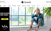 荷兰鞋类购物网站：Donelli