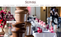 美国巧克力喷泉品牌：Sephra