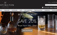 英国领先的酒杯和水晶玻璃器皿制造商：Dartington Crystal
