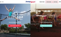 安全的后院和健身蹦床：JumpSport