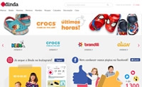 巴西儿童时尚购物网站：Dinda