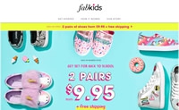 可爱的童装和鞋子：Fabkids