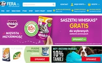 波兰最大的宠物用品网上商店：FERA.PL