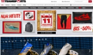 德国最大的网上足球商店:11teamsports
