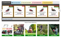 英国最大的割草机购买网站：Just Lawnmowers