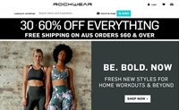 澳大利亚Rockwear官网：女子瑜伽、健身和运动服