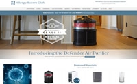 美国在线购买空气净化器、除湿器、加湿器网站：AllergyBuyersClub