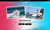 Hurley官方网站：扎根于海滩生活方式的全球青年文化品牌