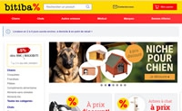 法国低价在线宠物商店：bitiba.fr
