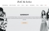 英国儿童设计师服装和玩具购物网站：Zac & Lulu