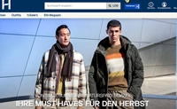 德国领先的男士品牌服装供应商：herrenausstatter.de